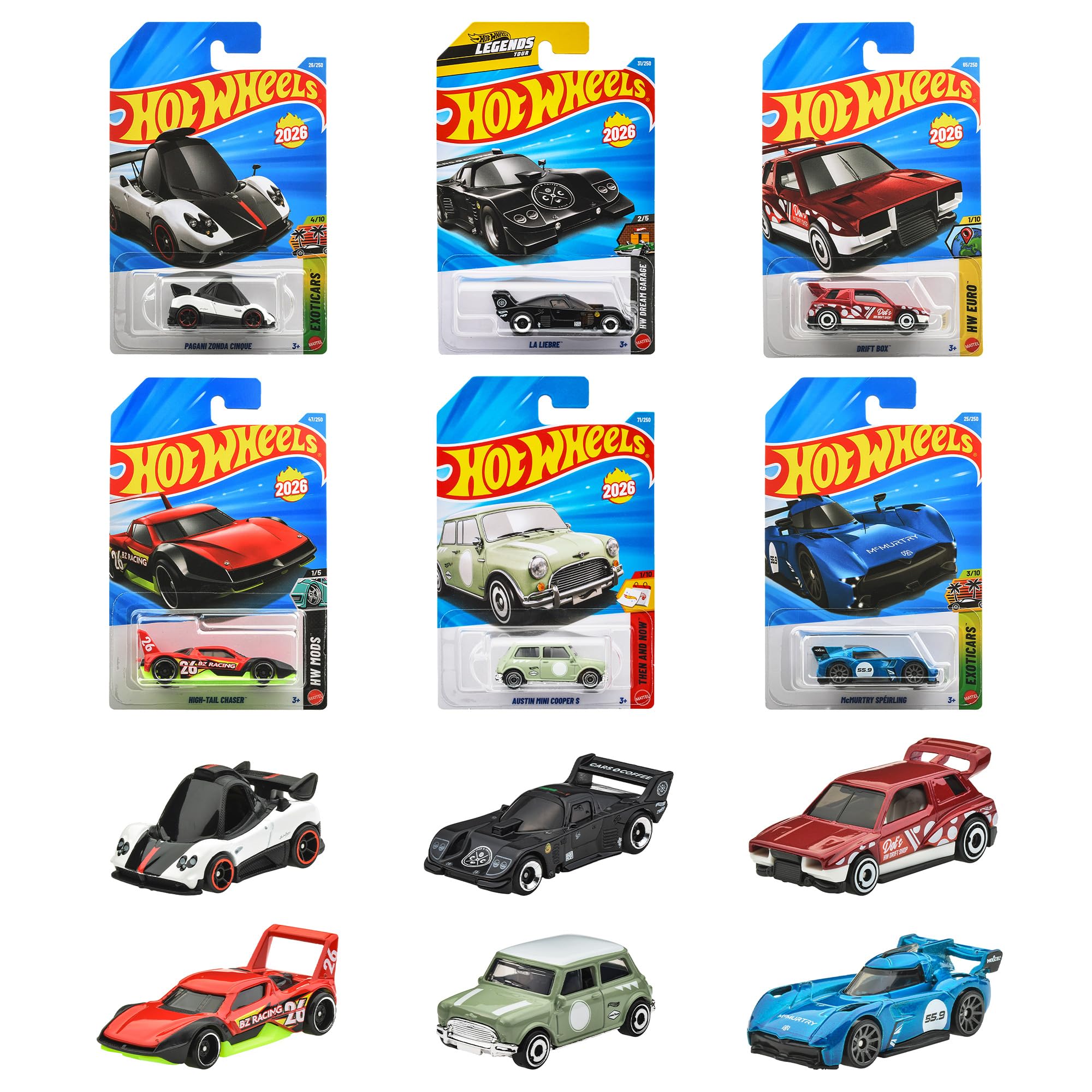 Amazon | ホットウィール(Hot Wheels) ベーシックカー Cアソート
