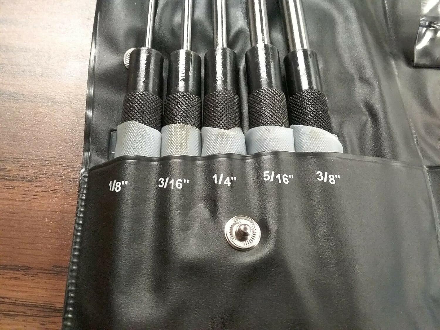 13pcs Combination Pin Punch Set 5pcs 8"-long & 8pcs 4"-short #H501S