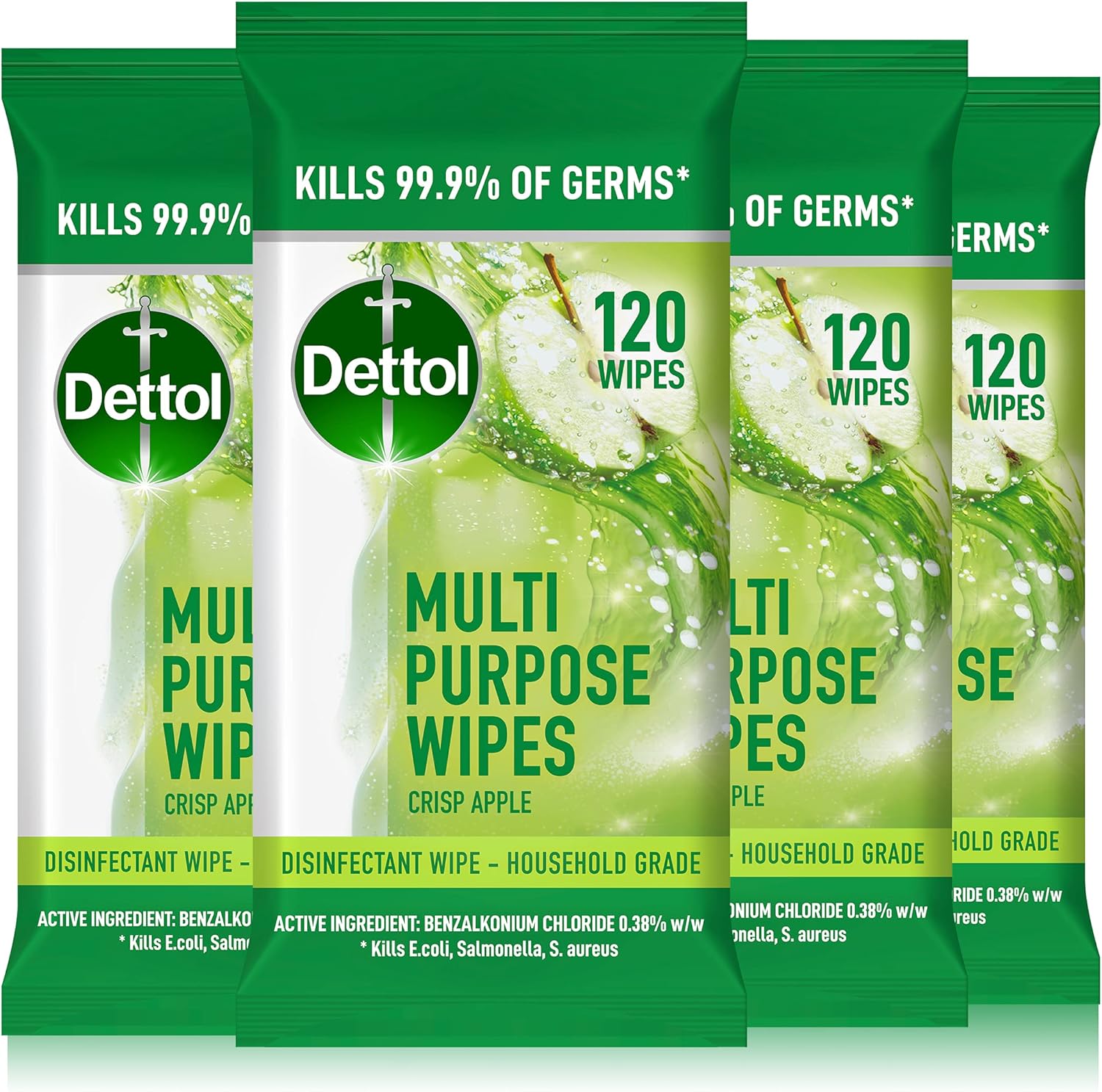 Dettol Multi Purpose Antibacterial Disinfectant Surface Cleaning Wipes