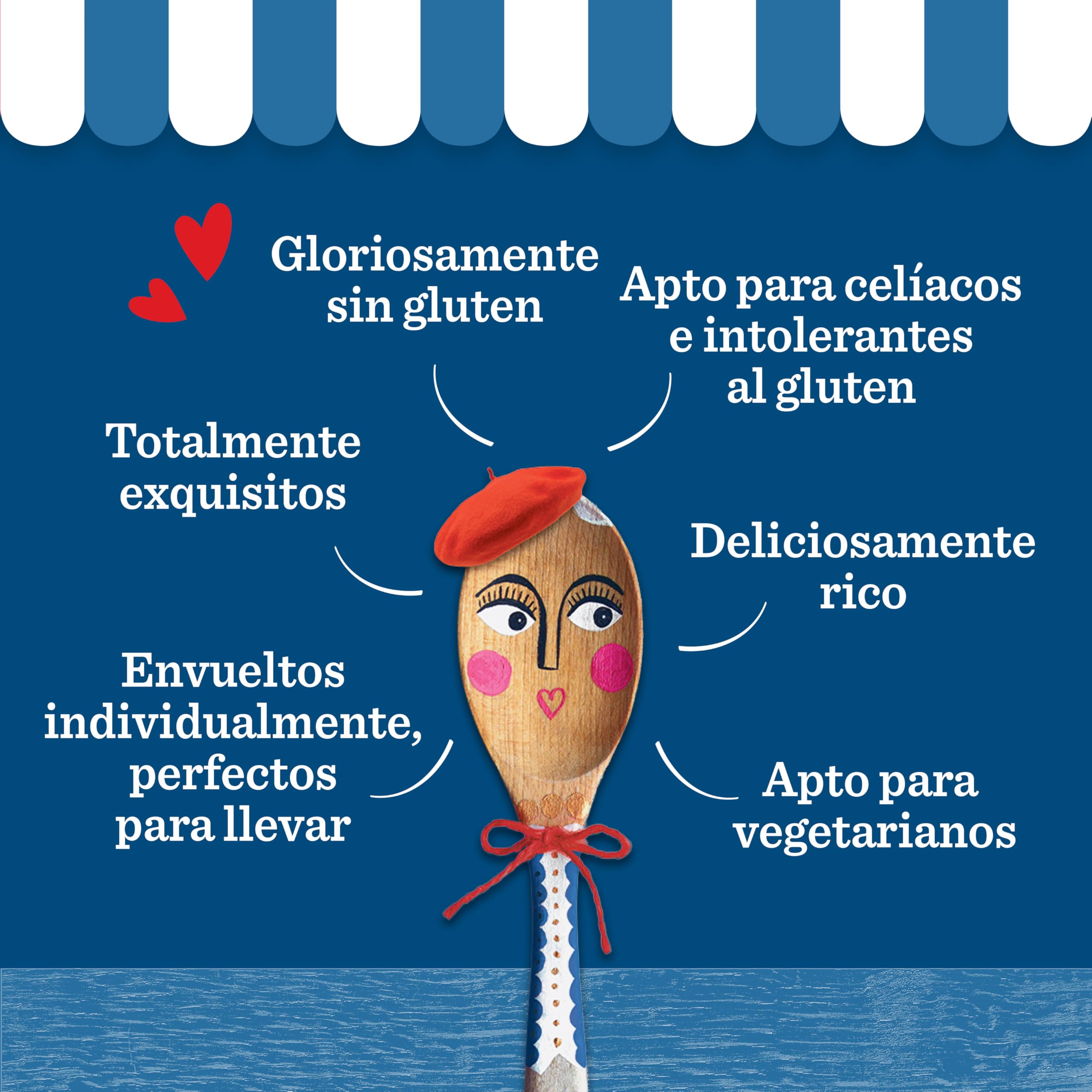 MRS. CRIMBLE'S GLORIOUSLY GLUTEN FREE Magdalenas Sin Gluten, Pack 6 Uds x 180 g, Optimas para el Desayuno o la Merienda, Galletas Esponjosas, Ingredientes Naturales