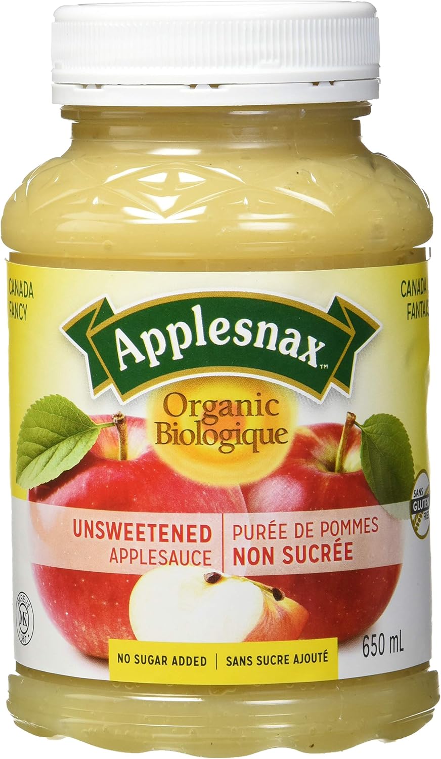 Applesnax Organic Apple Fruit Snack, 650ml Amazon.ca Grocery & Gourmet Food