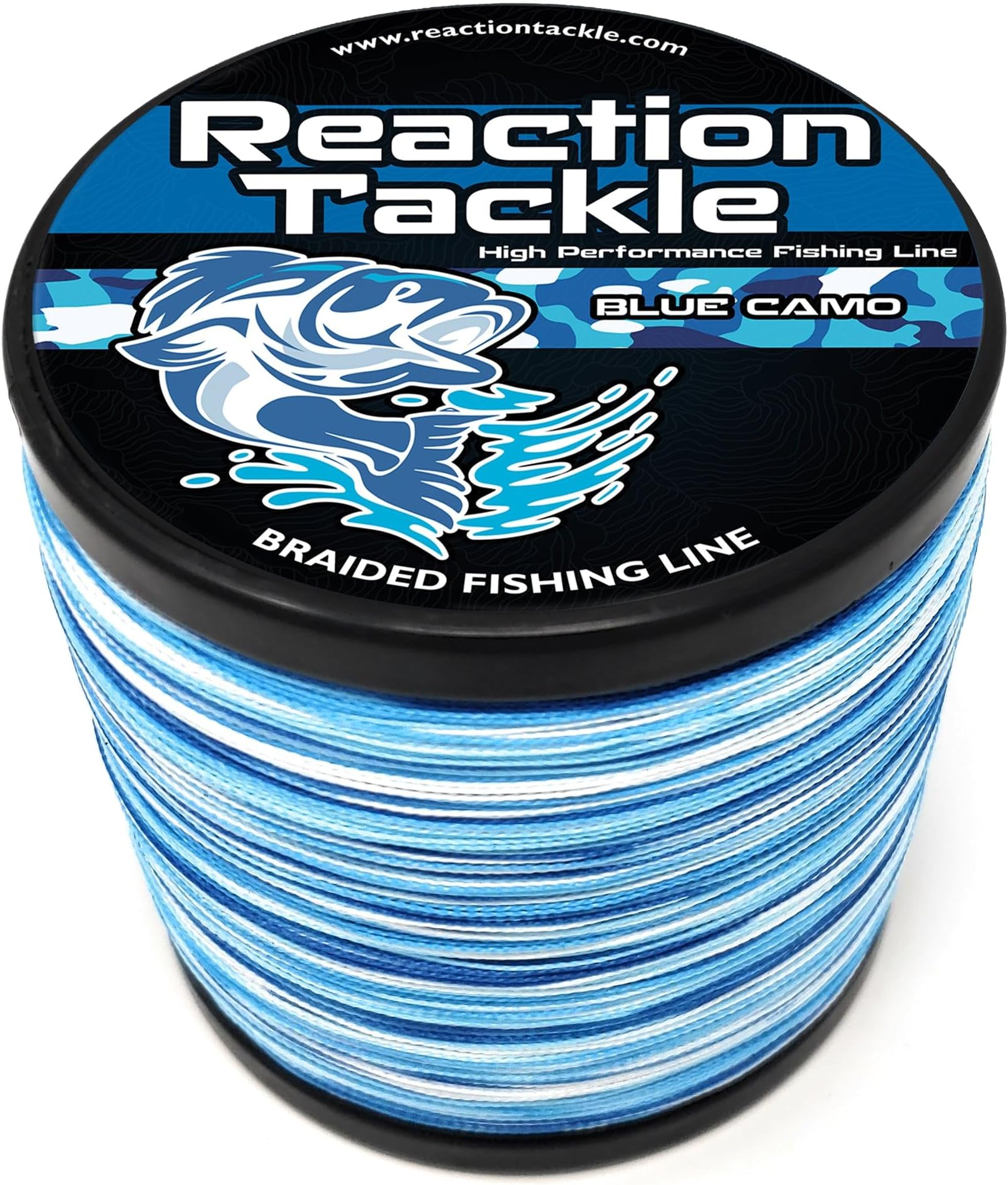 Braided Fishing Line - Pro Grade Power Performance for Saltwater or Freshwater Fish - Colored Fishing Line Braid for Extra Visibility