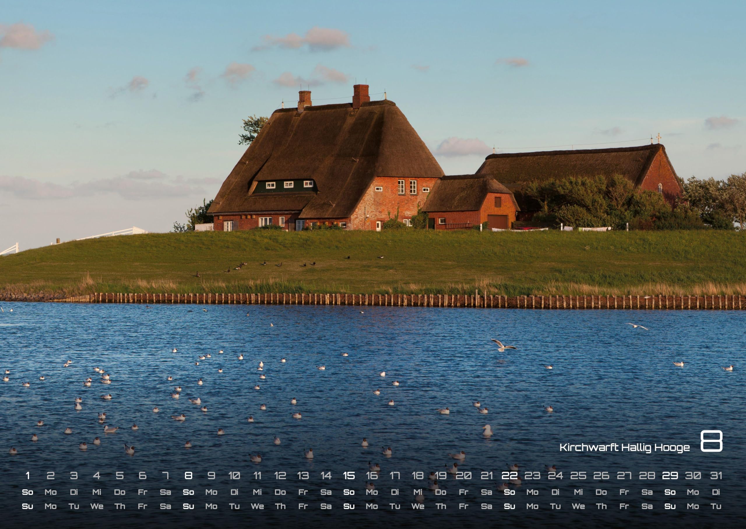 Nordsee – Küstenzauber - 2027 - Kalender DIN A2: Der Wandkalender mit den schönsten Nordsee-Motiven für das Jahr 2027 im extragroßen Format DIN A2 (ca. 60 x 42 cm)!