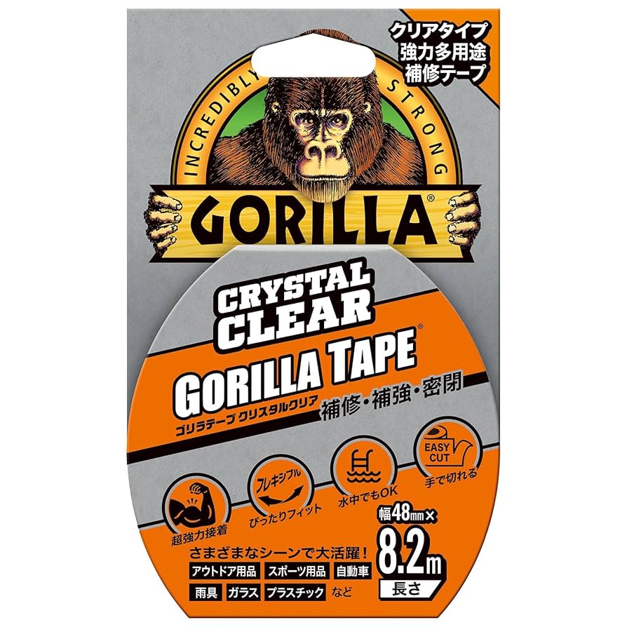 「たかゴリラ　様」専用 Amazon.co.jp: KURE(呉工業) ゴリラテープ クリスタルクリア