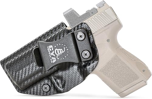 Vista 207 de CYA Supply Co.- Carbon Fiber Optics Ready IWB Holsters - Multiple Fits - Veteran Owned - Made in USA