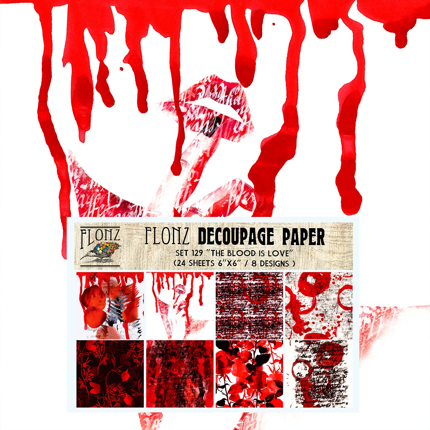 Decoupage Paper Pack (24 Sheets 6