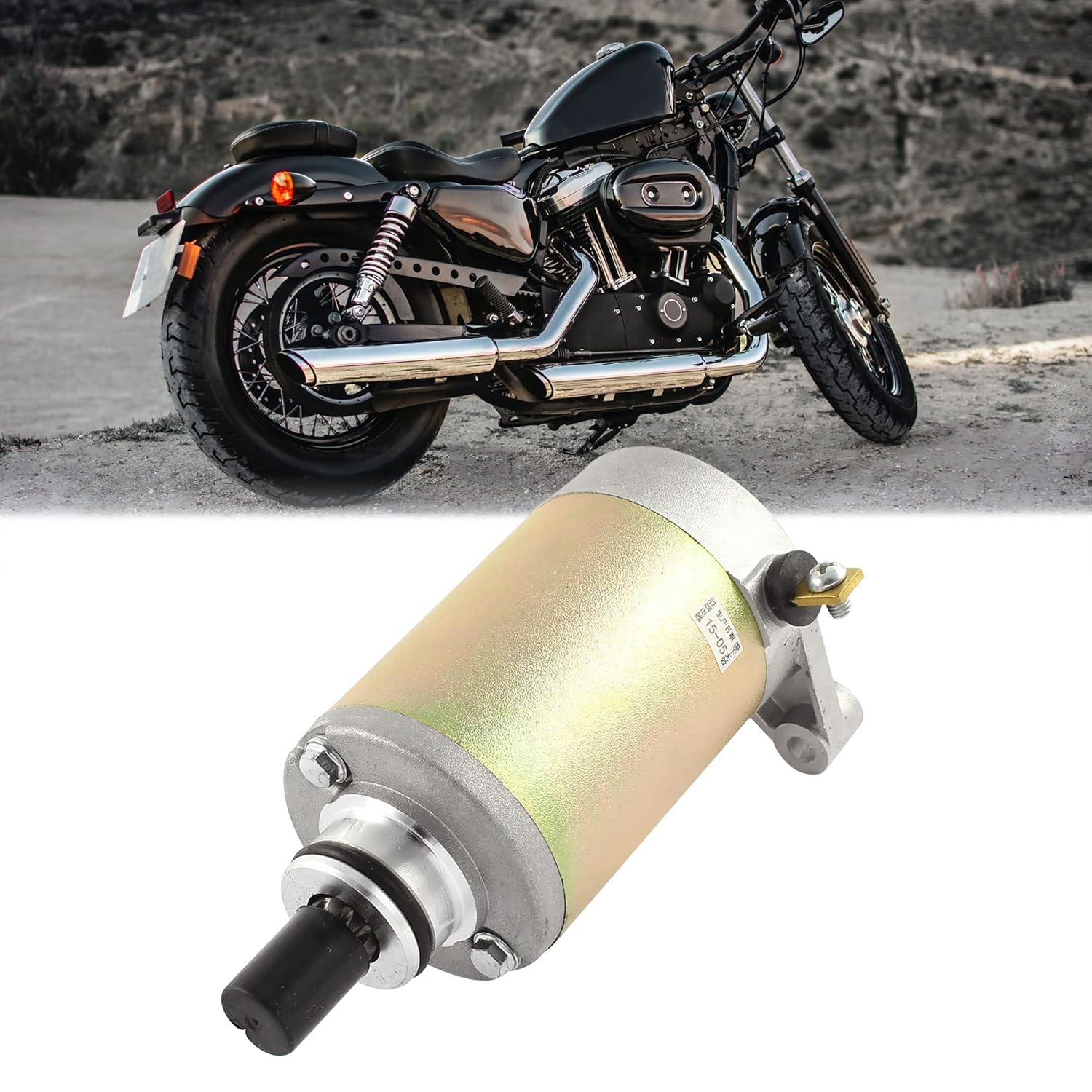 uxcell Motorcycle ATV Start Motor for Suzuki GN-125