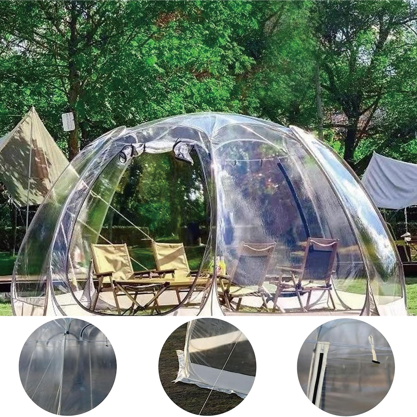 Tente Pop Up Dôme 4 personnes : Tentes et campings