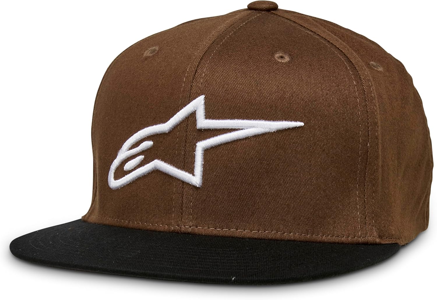 Alpinestars Ageless Flatbill Hat Large - X-Large Brown/Black