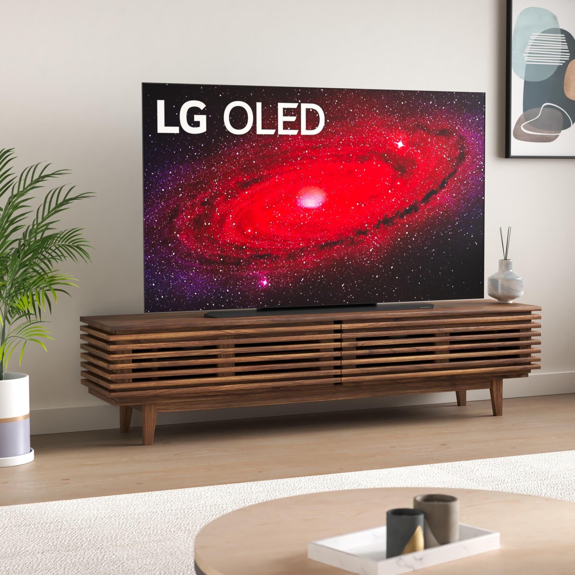 LG CX 4K Smart OLED TV com AI ThinQ 2020 pacote com 1 ano de plano