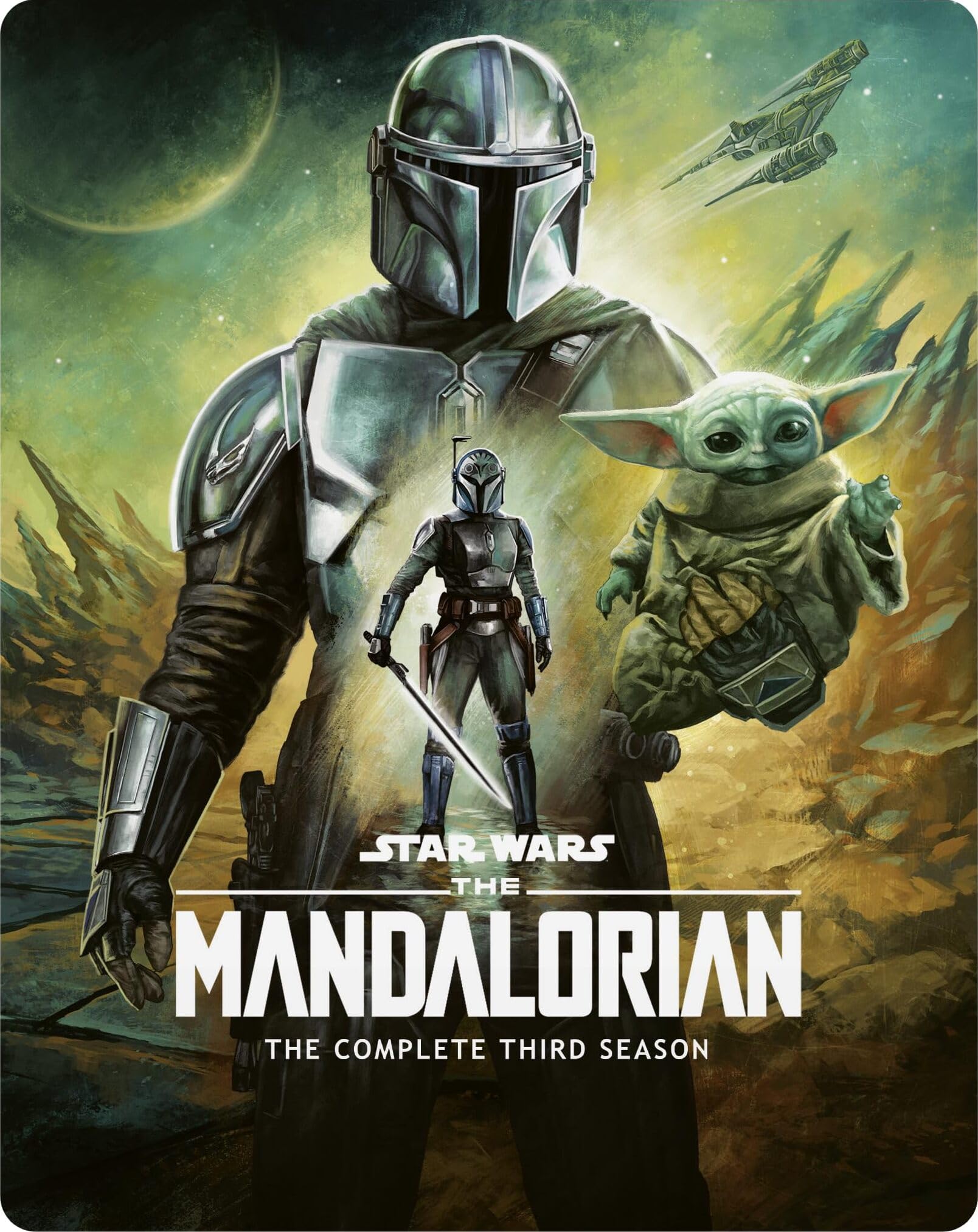 The Mandalorian: The Complete Third Season (SteelBook / Collector's Edition) [4K UHD + Blu-ray] [Region Free]