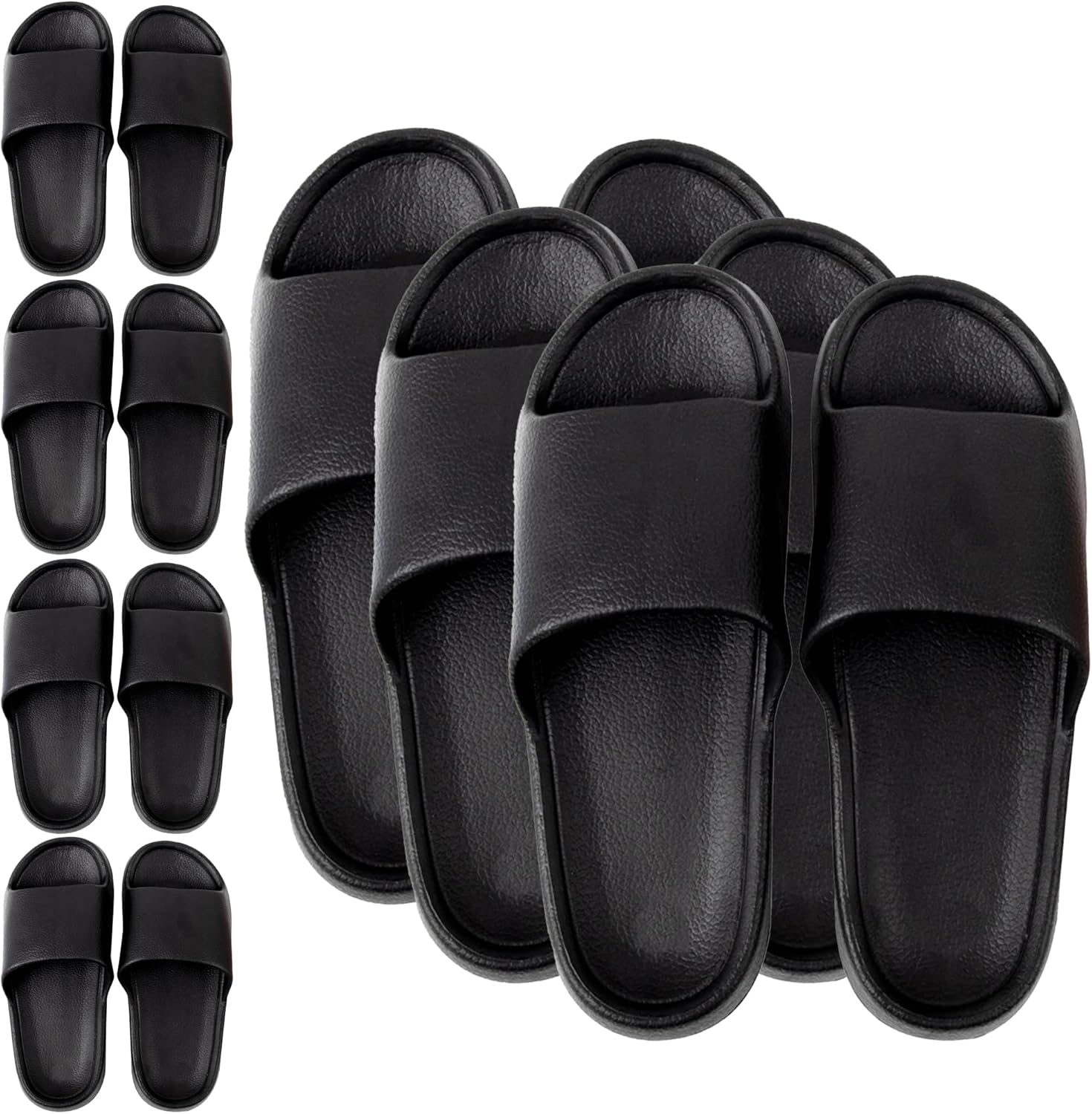 Trail Maker Slide Sandals for Women, Wedding Flip Flops in Bulk, Washable House Shoes