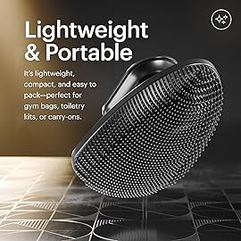 MANSCAPED The Face Buffer - Men\'s Silicone Face Scrubber for Nourishing, Deep Cleaning & Exfoliating Your Skin, No-Slip Suction Cup Handle, Gentle Face Massage, 1-Pack