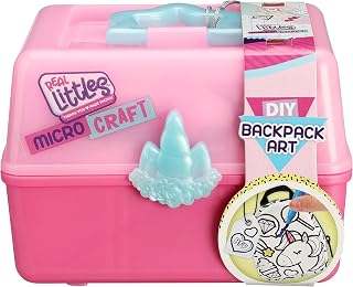 Real Littles - 1 Pack Collectible Micro Craft, Mini Craft Box - Collect 6 Different Micro Craft Projects to Make with Micro Working Accessories Inside! Styles May Vary and Each Craft Sold Separately