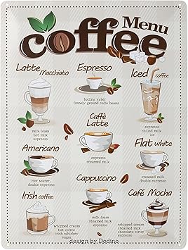 Poster Vintage In Metallo, Stile Retrò, Stile Vintage, Decorazione - Foto 4