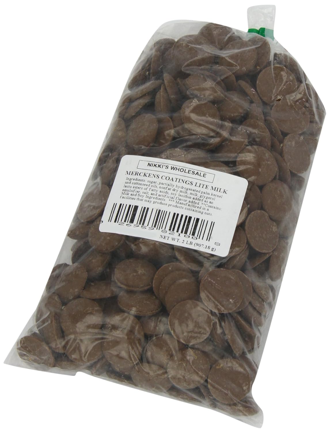 Merckens Chocolate Coatings, Lite, 2 Pound