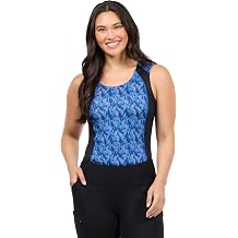 Kerrits Women's EquiBreeze Ice Fil Equestrian Tank Top Ultra-Lightweight, Cooling Horse Print Shirt, Great for Summer