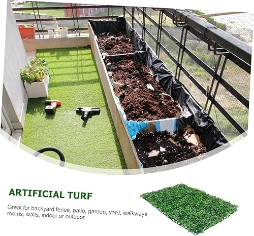 Miniatura 6 de Yardwe Plantas artificiales Planta Pared Plantas verdes artificiales Vegetación de plástico