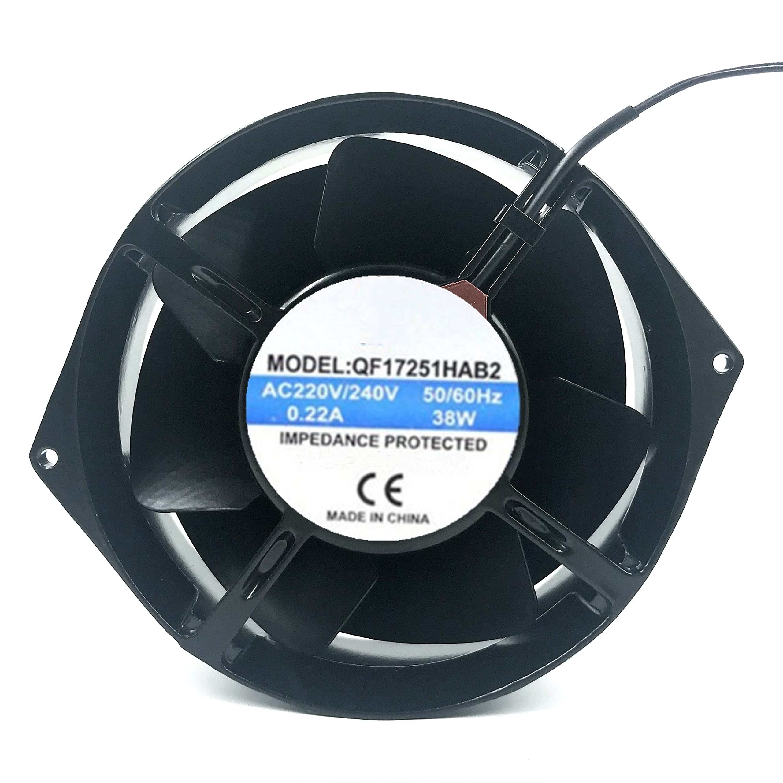FCARUMIQP 220V 0.22A 38W 17055 Cooling Fan 170X150X55mm