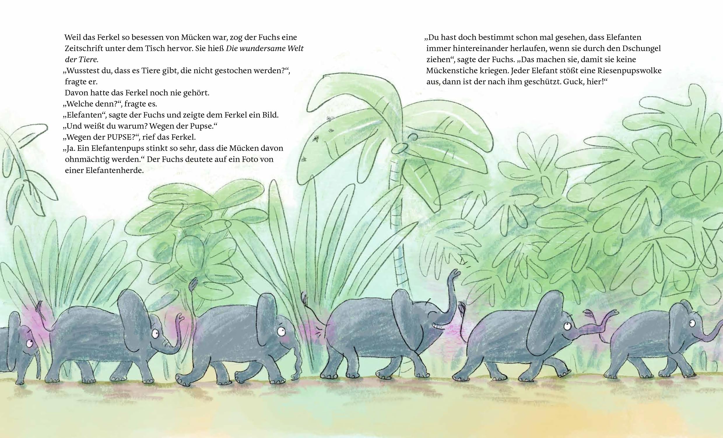 Fuchs & Ferkel - Tücken mit Mücken | "Fuchs & Ferkel" Band 3: Fröhlich-freches Vorlesebuch mit vielen Bildern für Kinder ab 5 Jahren