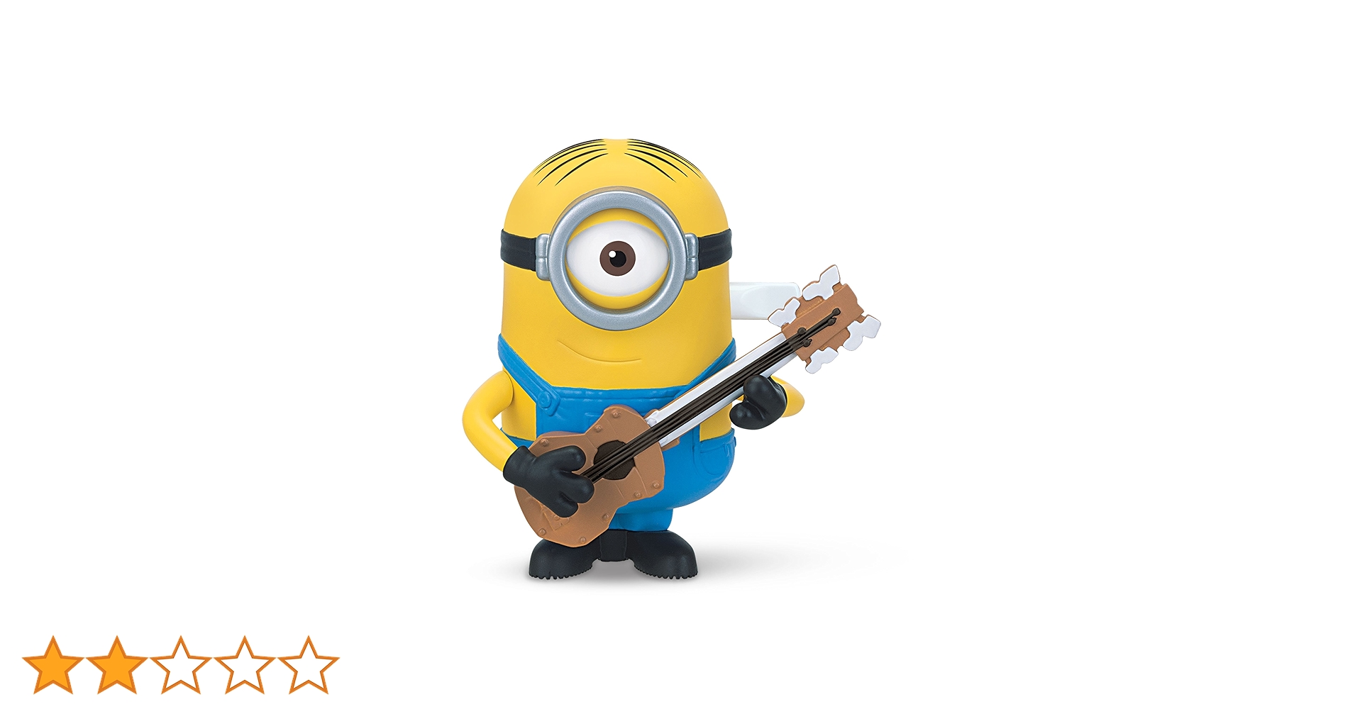 【新品】ミニオン　スチュアートとギター　８インチ　デラックストーキングフィギュア Amazon.co.jp: ミニオンズ ミニオン スチュアート with ギター