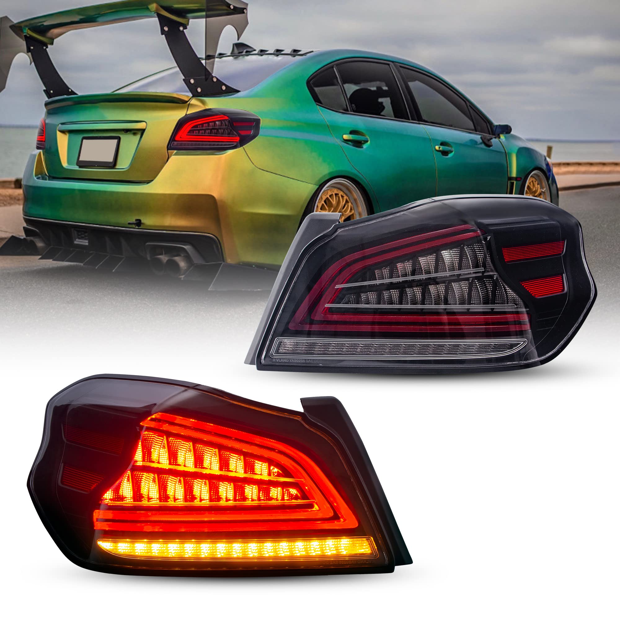 VLAND Full LED Clear Tail Lights