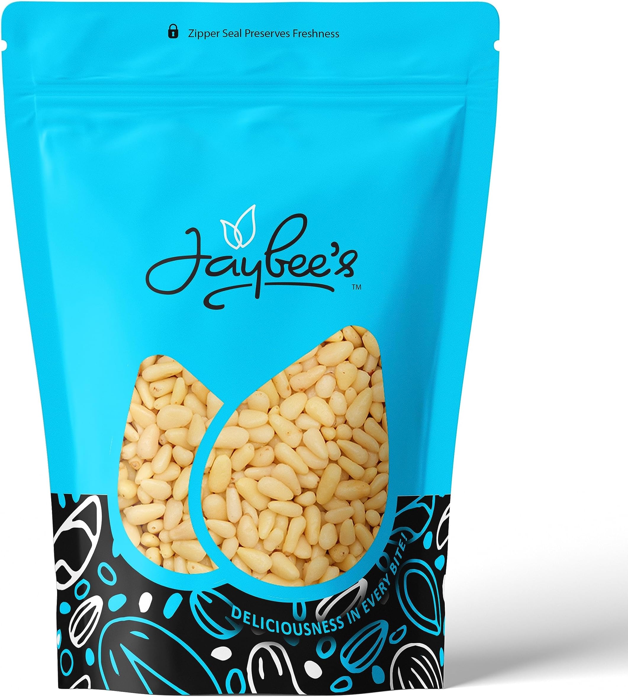 Trader Joe's Dry Toasted Pignolias Pine Nuts 8 oz bag