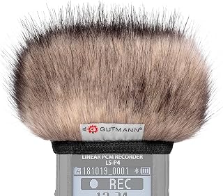 Gutmann Microphone Windscreen Fur for Olympus LS-P5 CAT Handmade in Germany