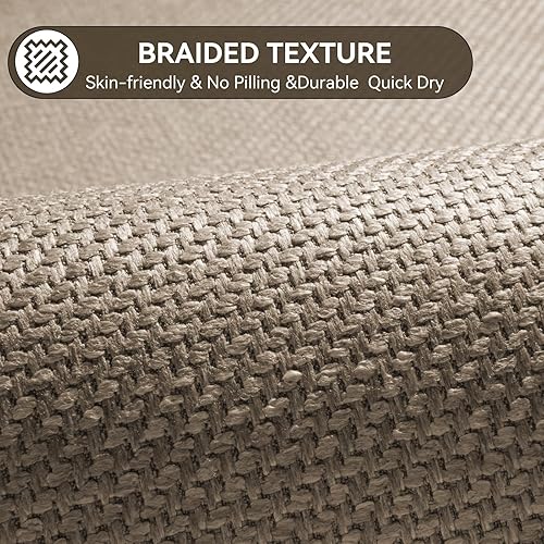 Miniatura 8 de Tapetes de baño, ultra finos para debajo de la puerta, súper absorbentes, de secado rápido, antideslizantes, lavables, tapetes de baño con respaldo