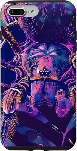 Miniatura 9 de iPhone 14 Pro Max Retro Synthwave Tarantula Art Poster Case