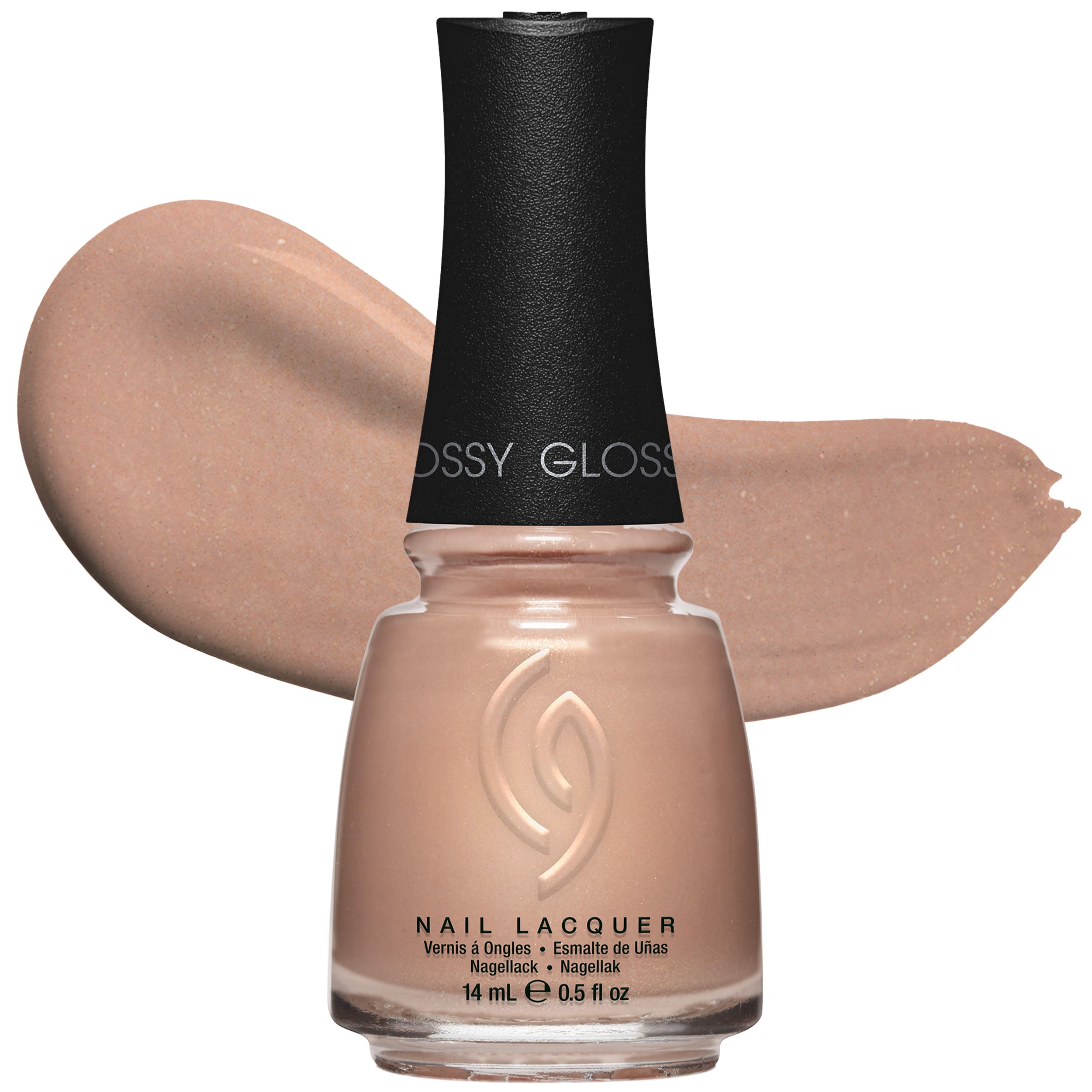 CG Nail Polish Dunescape Sand – Nude Beige Nail Lacquer for DIY Manicure, Chip-Resistant, Natural High Shine Finish, 0.5 fl oz