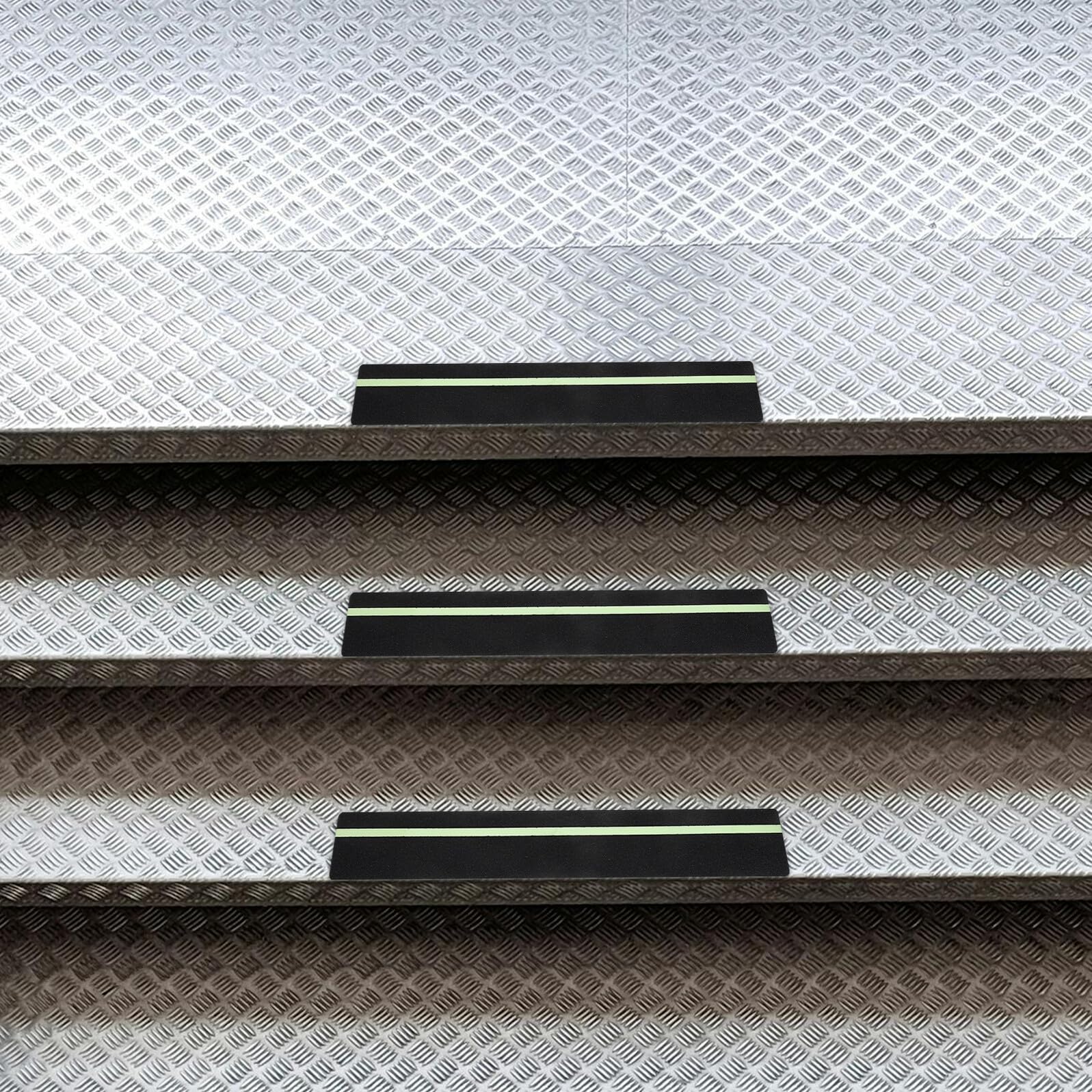 Ruban Adhésif Antidérapant pour Marches D’escalier Pet 61x10 Cm 15 Pcs