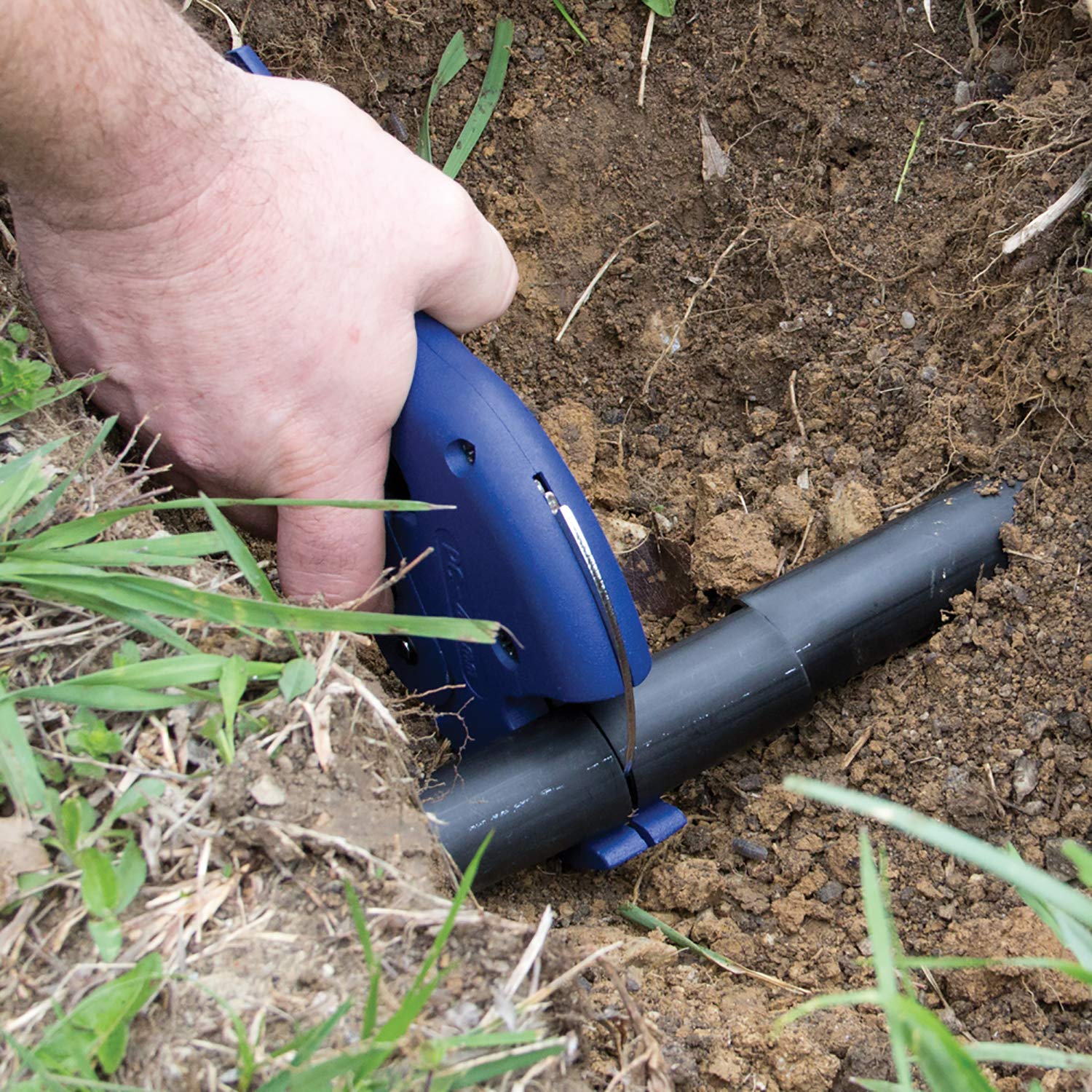 King Innovation 46310 Ratchet Poly and PVC Pipe Cutter