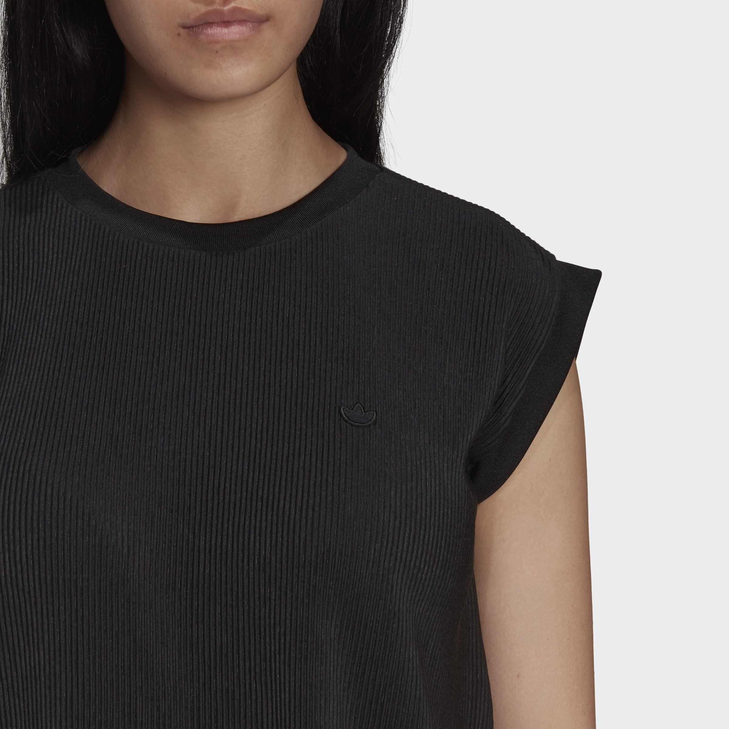 adidas Originals Adicolor Plisé - Camiseta de tirantes para mujer