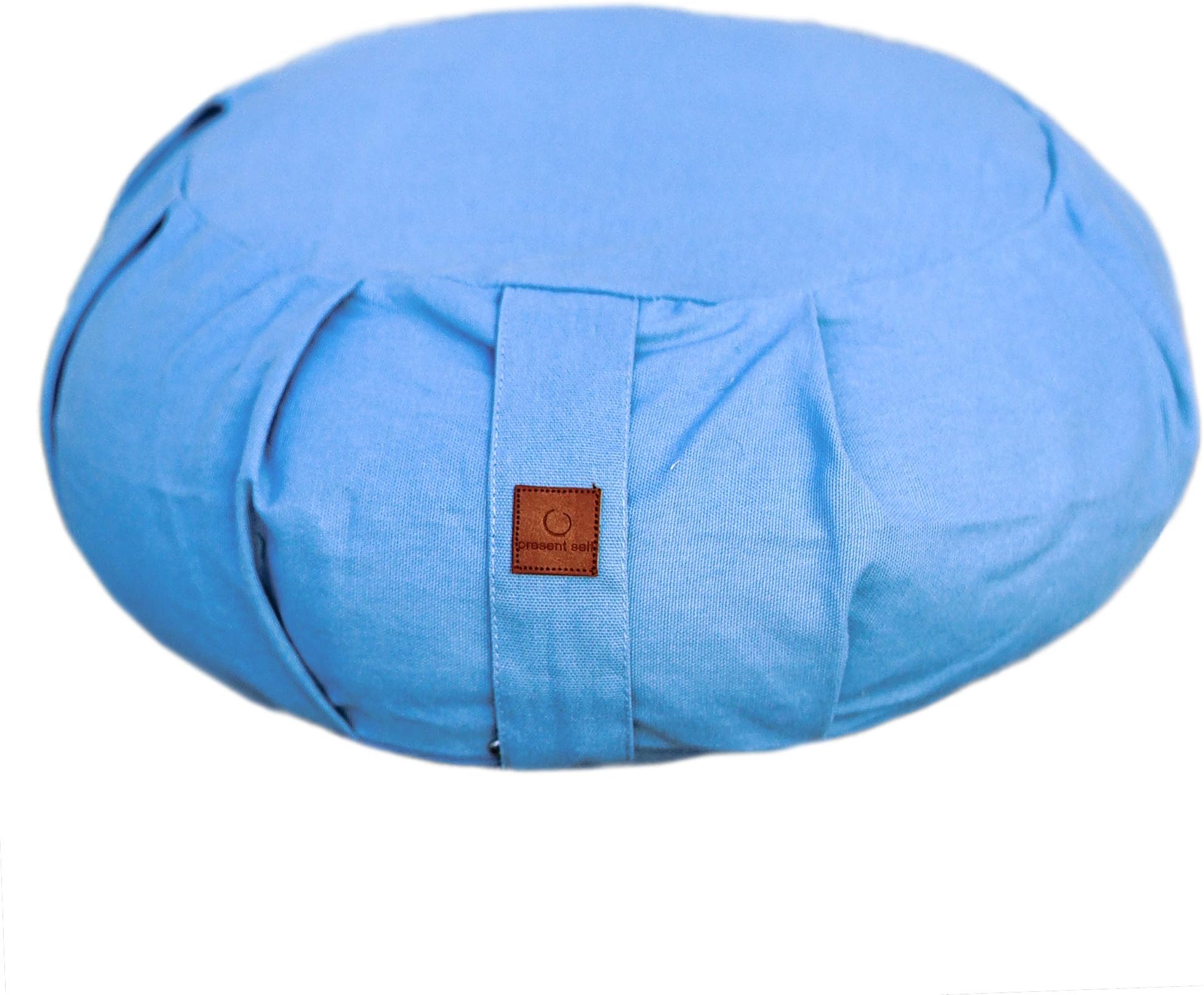 Premium Organic Meditation Pillow (Aqua Blue)