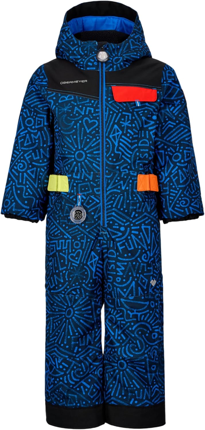 Obermeyer Kids Quinn Snowsuit, Insulated and Waterproof with Kids I-Grow System for Ski and Winter