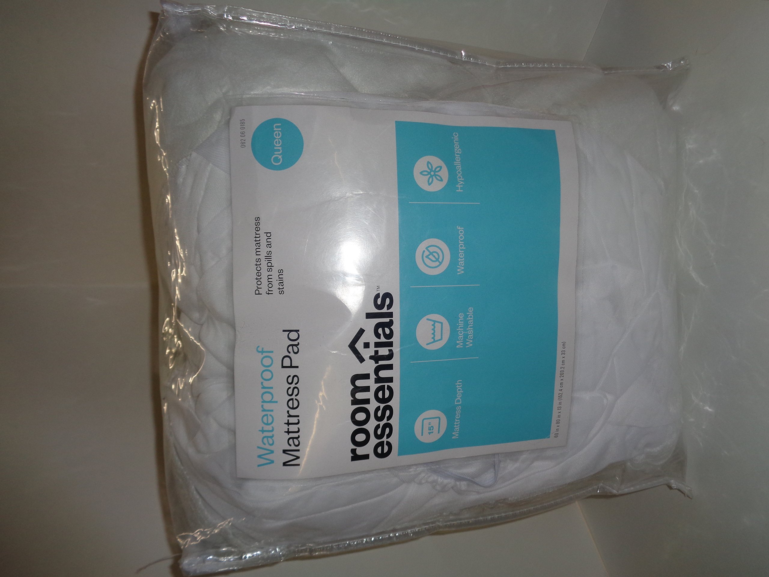 room essentials waterproof mattress pad