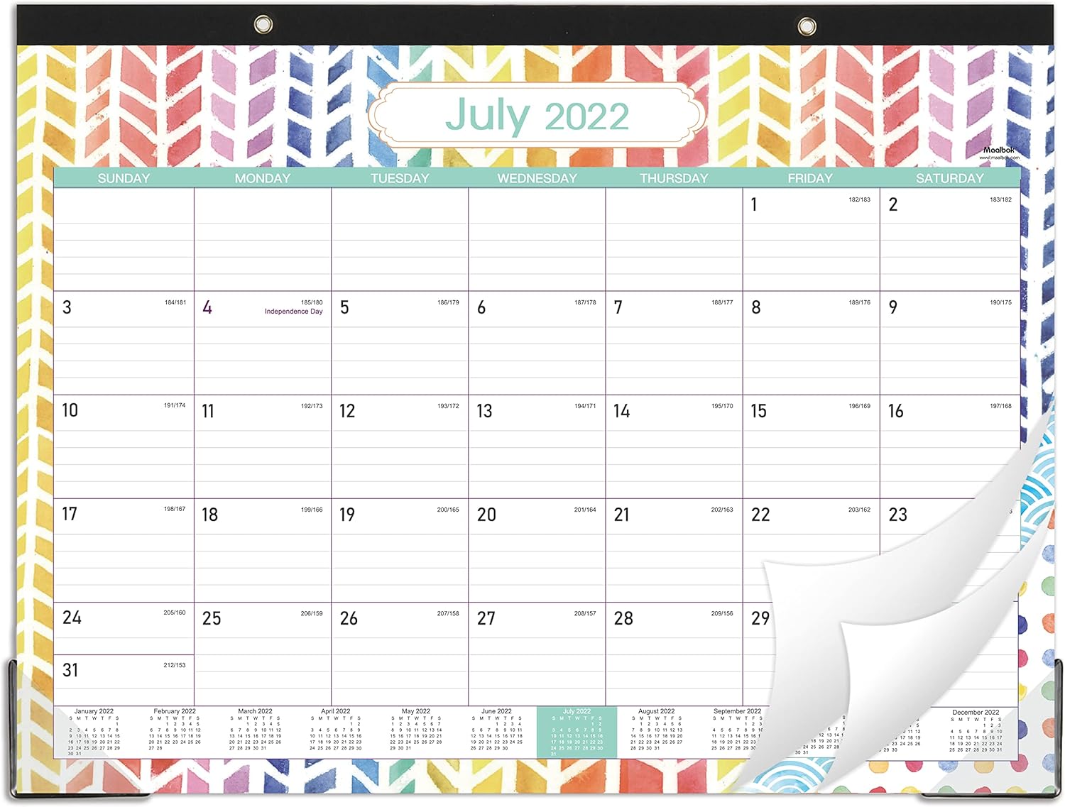 Desk Calendar 20222023 Professional Large Desk Calendar