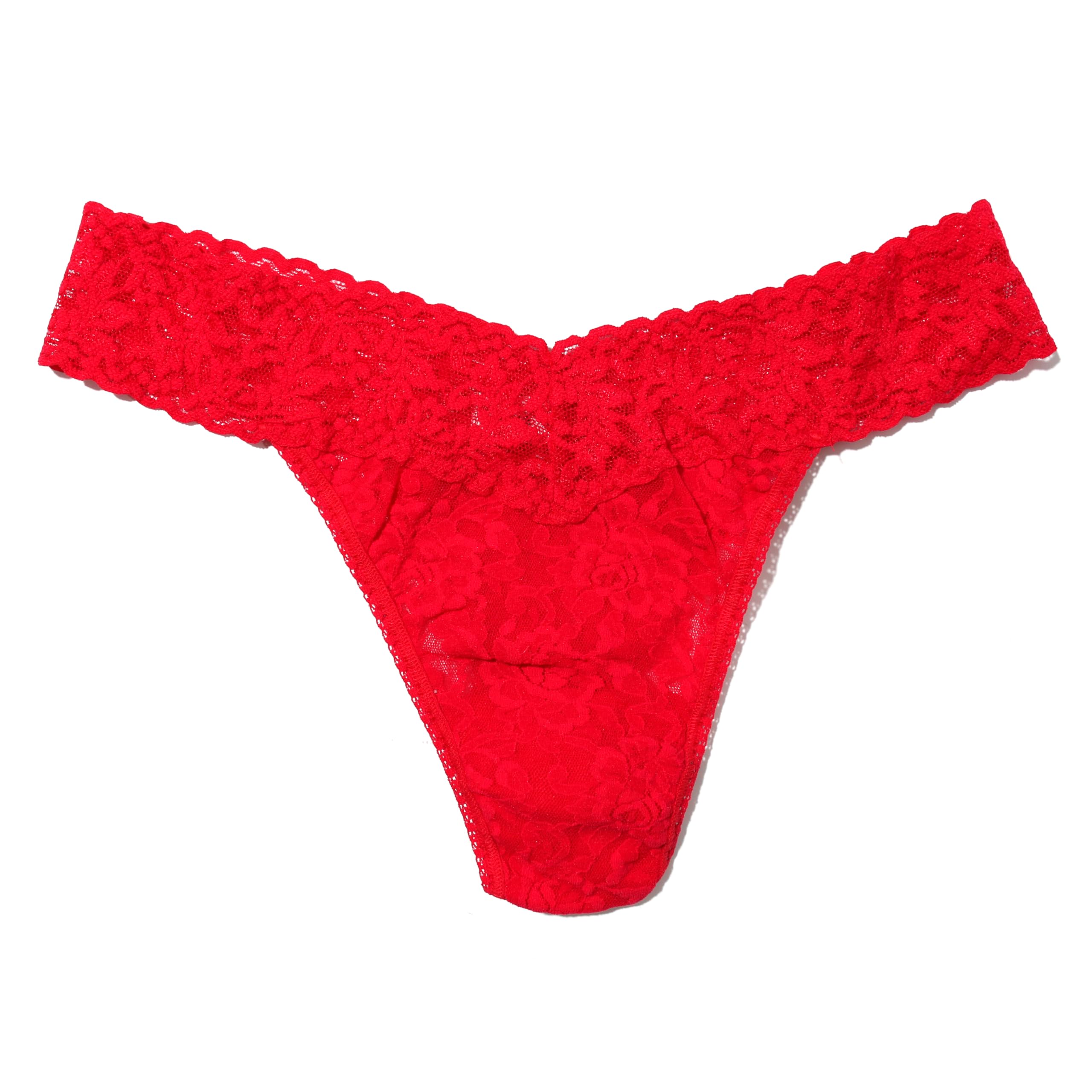 Hanky Panky Signature Lace Original Rise Thong-OS Red