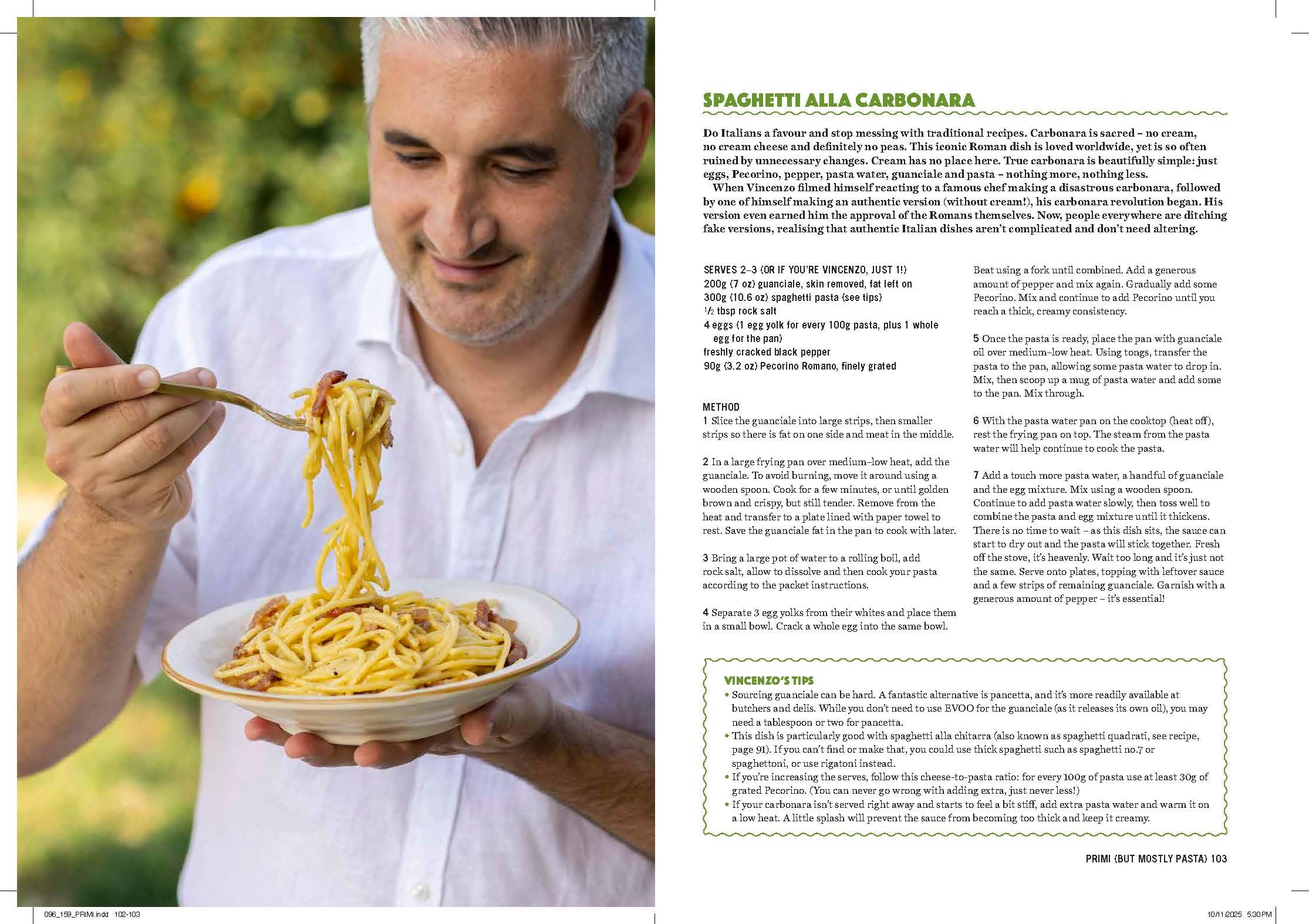 Authentic Italian: Classic 'Nonna-Approved' Recipes from the Vincenzo's Plate Family Kitchen. A Cookbook of Traditional Italian Recipes.