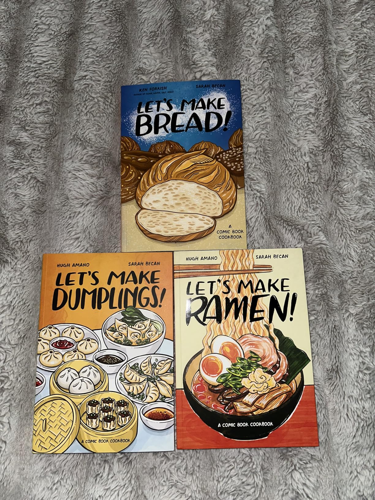 Let's Make Bread!: A Comic Book Cookbook : FORKISH, KEN, Becan, Sarah ...
