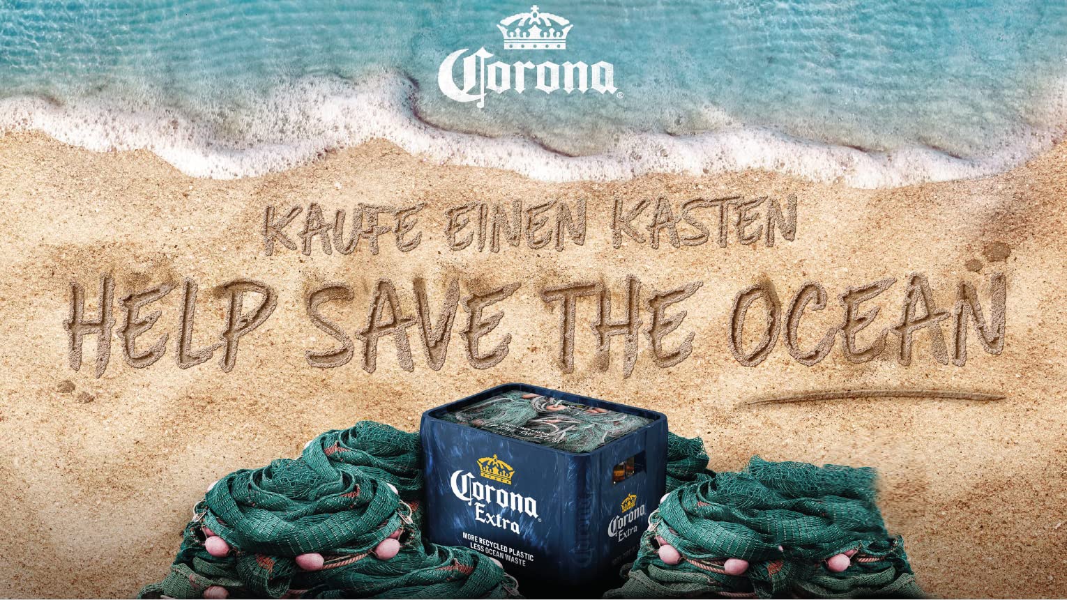 Corona Extra Premium Lager Flaschenbier, MEHRWEG im Kasten, Internationales Lager Bier, 20er Kiste (20 x 0.355 l)
