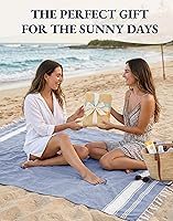 Vista 9 de LANE LINEN Paquete de 4 toallas de playa de gran tamaño, juego de toallas turcas de gran tamaño, toallas de playa prelavadas, toallas de playa