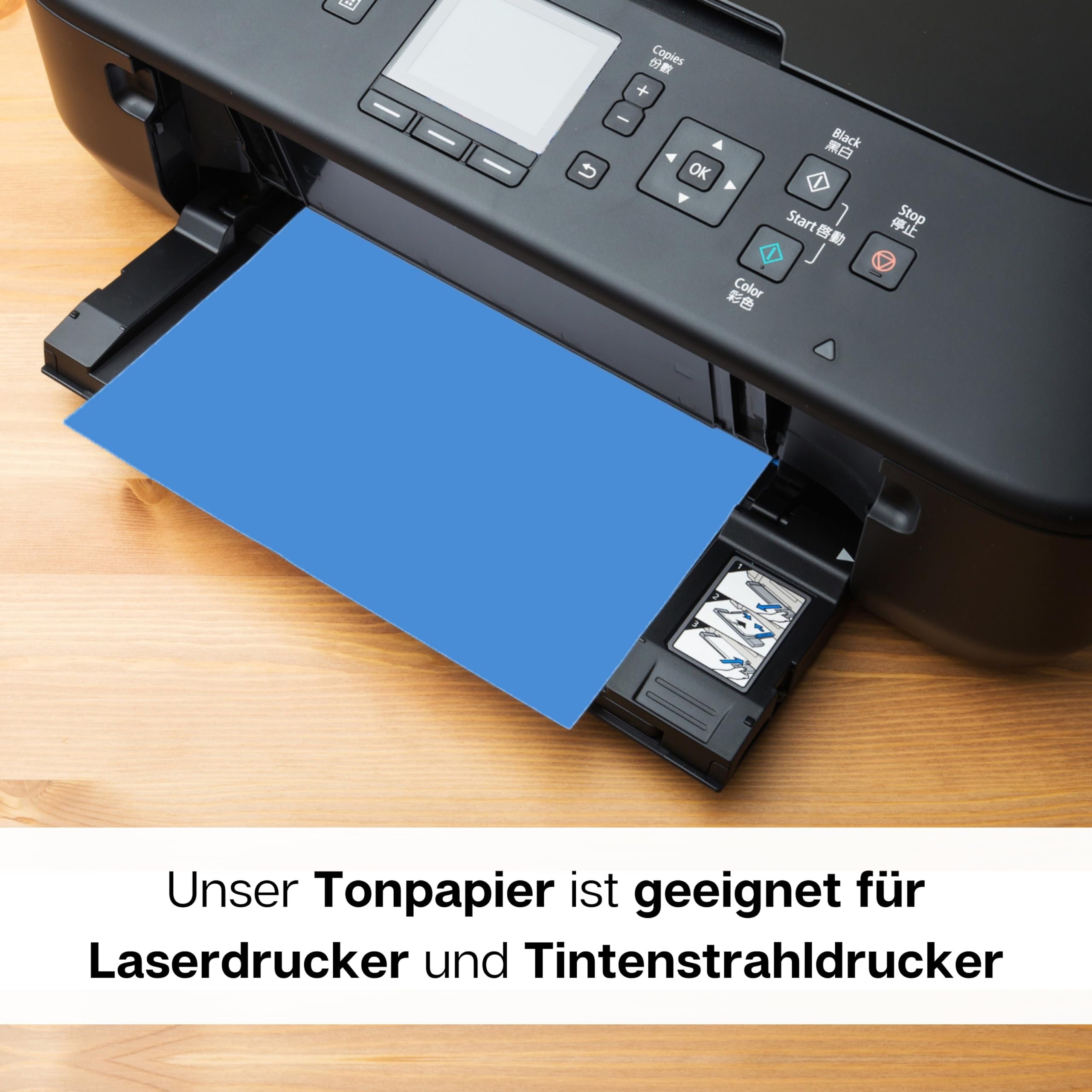 artdee® Bastelkarton – (50 x 70 cm / 180 g/m² / weiß) – 100 Blatt Bastelpapier Tonkarton – Buntpapier zum Basteln – für grenzenlose Gestaltungs- und Bastelmöglichkeiten