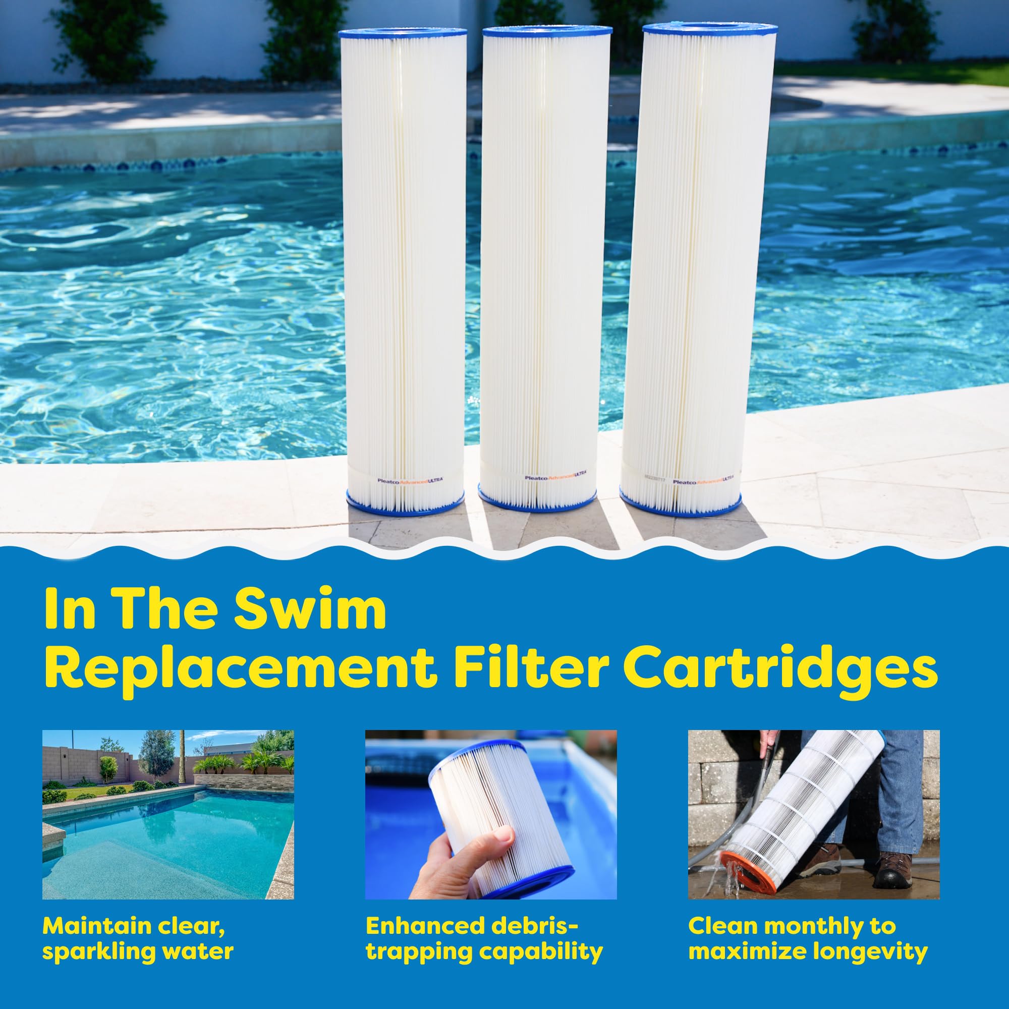 In The Swim Filter Cartridge 2-Pack Replacement for Rainbow 50, Waterway, CMP