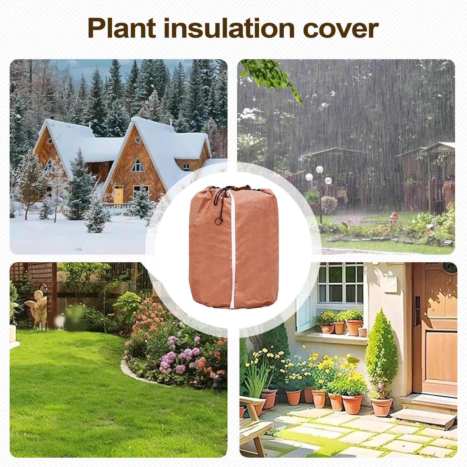 Voile D'hivernage Pour D'extérieur Protection contre la Neige avec