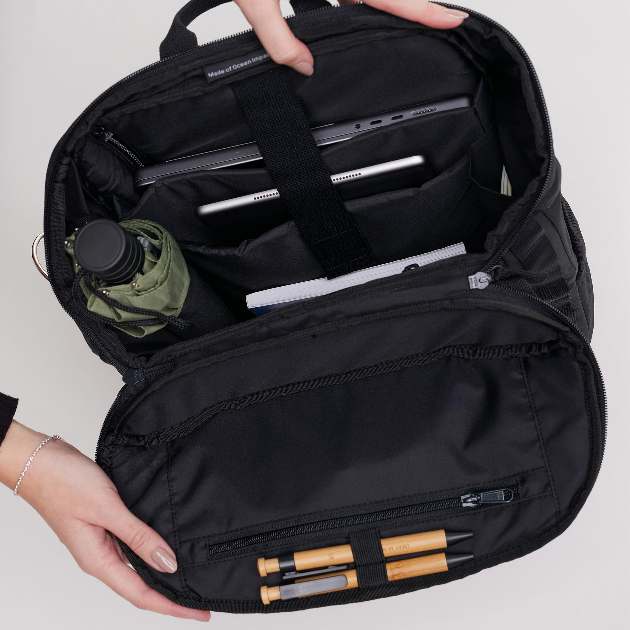 GOT BAG Rucksack Pro Pack | Laptoprucksack mit 16" Laptopfach | Rucksack mit vielen Fächern für Arbeit, Reise