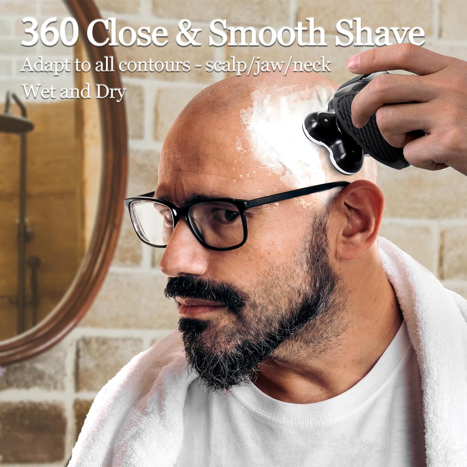 2 Pack Blade Pro Replacement Head Compatible with Remington Balder Pro XR7000, 5 Dual Track Shaver Heads for a Smooth and Close Shave with No-Irritation. - Image 2