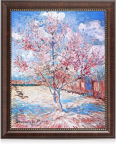 Vista 965 de DECORARTS - Almond Blossom Tree - Vincent Van Gogh Art Reproduction. Giclee Canvas Prints Wall Art for Home Decor 30x24