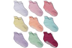 Robeez Baby Girl Socks: Non-Slip, Skid-Resistant, Perfect for Toddlers and Infants